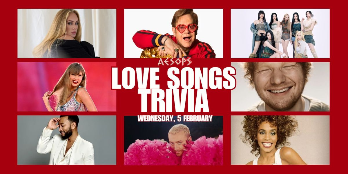 Love Songs Trivia Night 