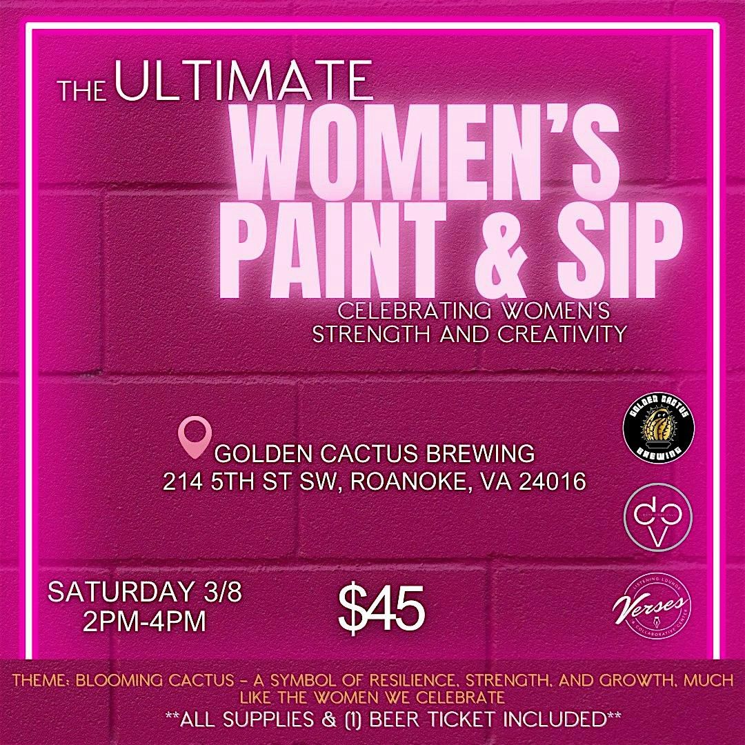 The Ultimate Women's Paint & Sip