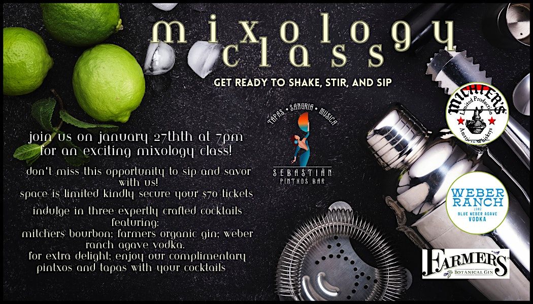 MIXOLOGY CLASS