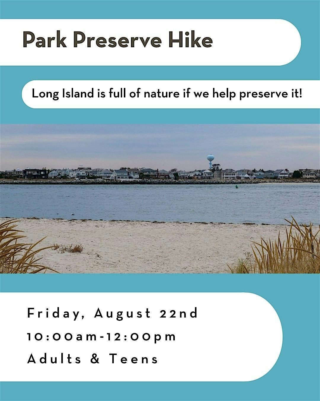 Park Preserve Hike (Adults & Teens)