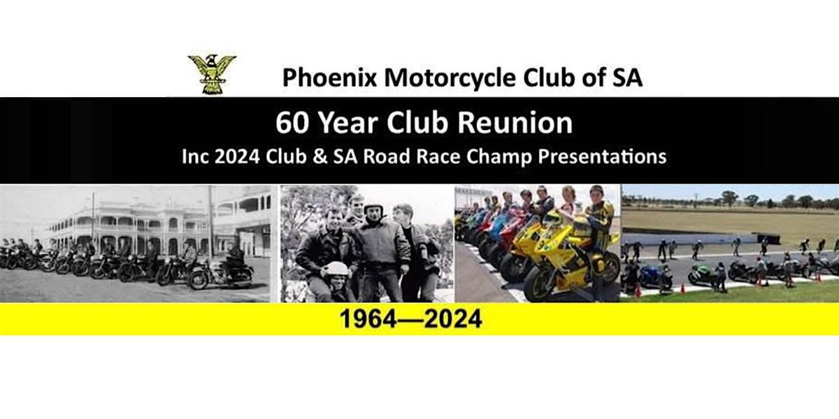 Phoenix MCC 60th Anniversary + 2024 SA State Champs & Club Prizegiving