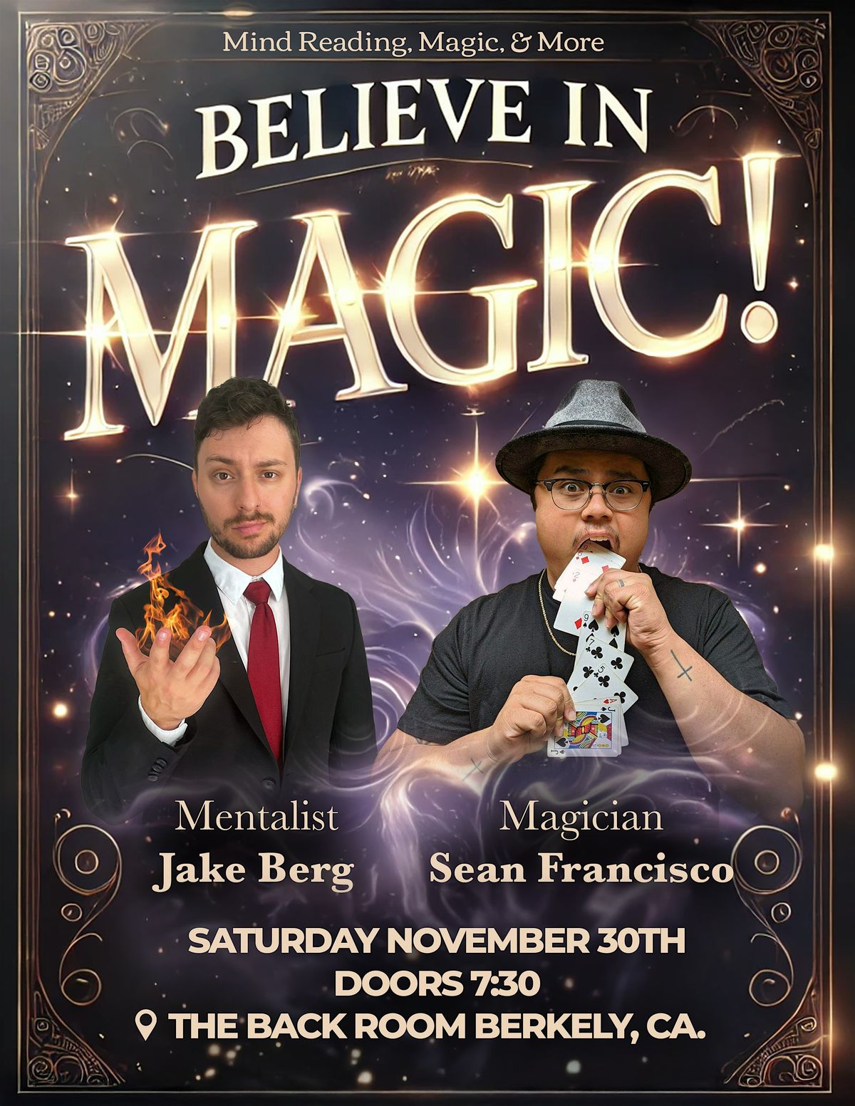 Believe In Magic!: Mind-Reading, Magic, and More!