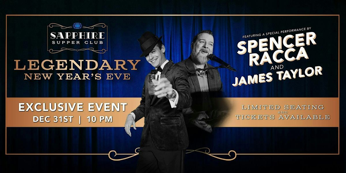 Sapphire Supper Club  Legendary NYE Celebration 2026