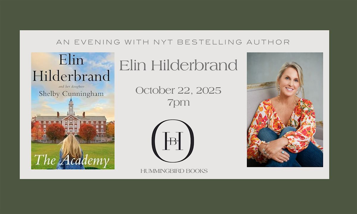 An Evening With NYT Bestselling Author Elin Hilderbrand