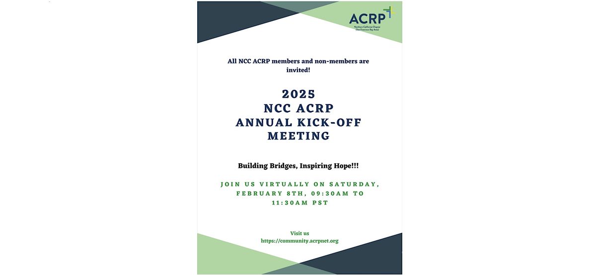 NCC ACRP Annual Kick-off Meeting 2025