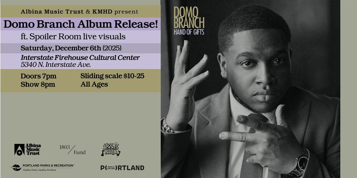 Domo Branch Album Release!