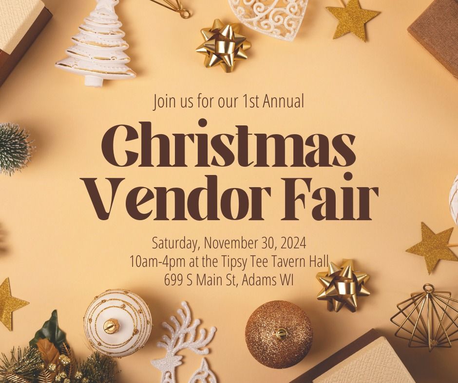 Holiday Vendor Fair - Reindeer Hunt