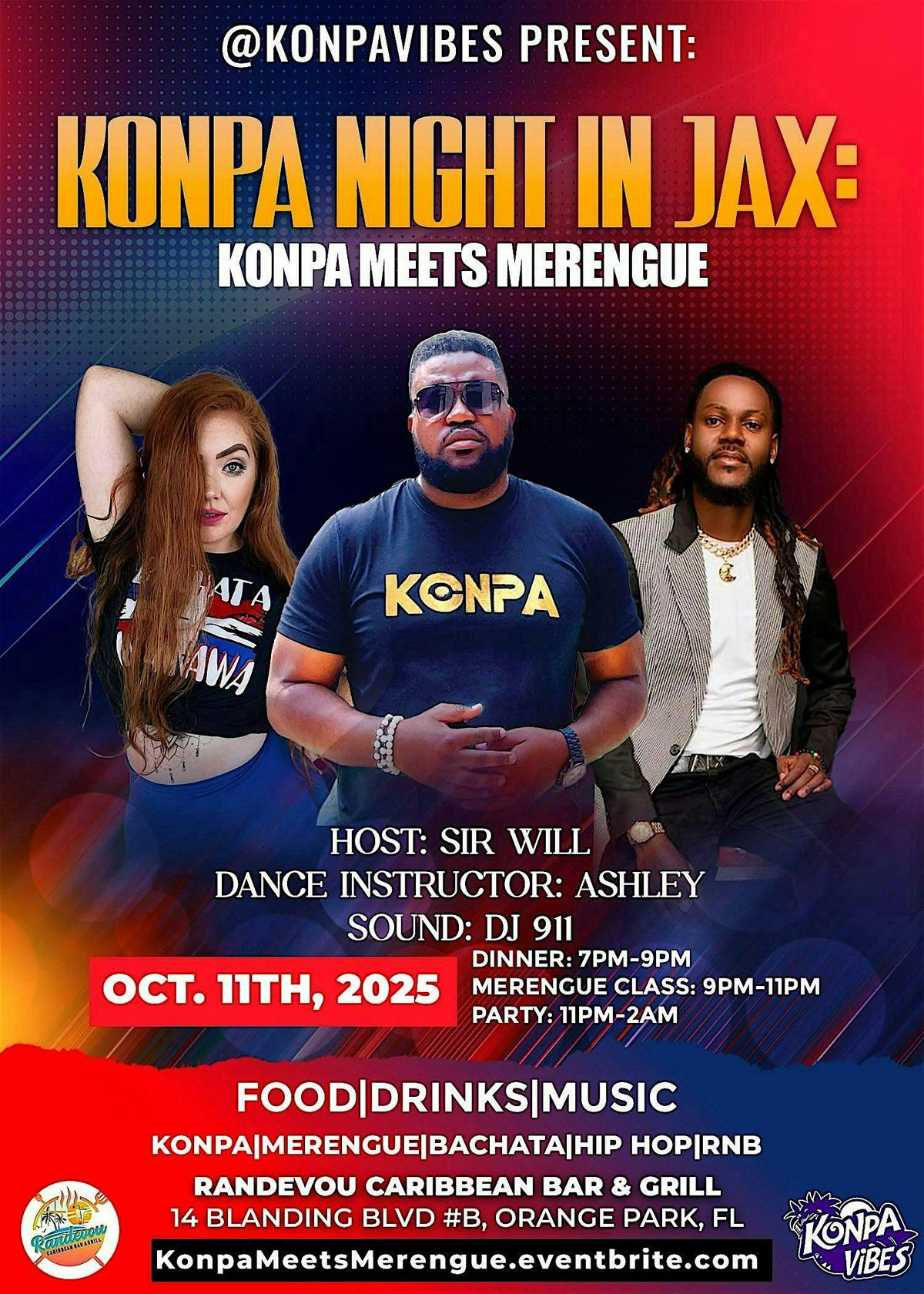 Konpa Night in Jacksonville: Konpa Meets Merengue