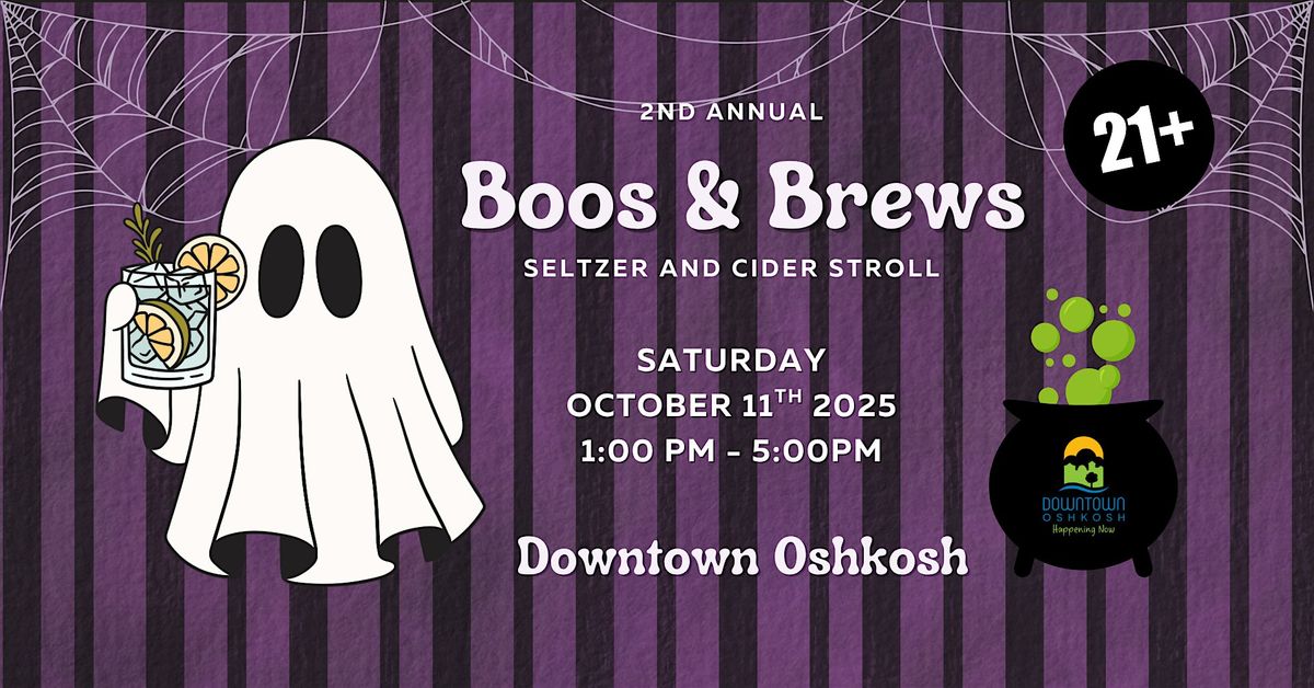 Downtown Oshkosh Boos + Brews 2025