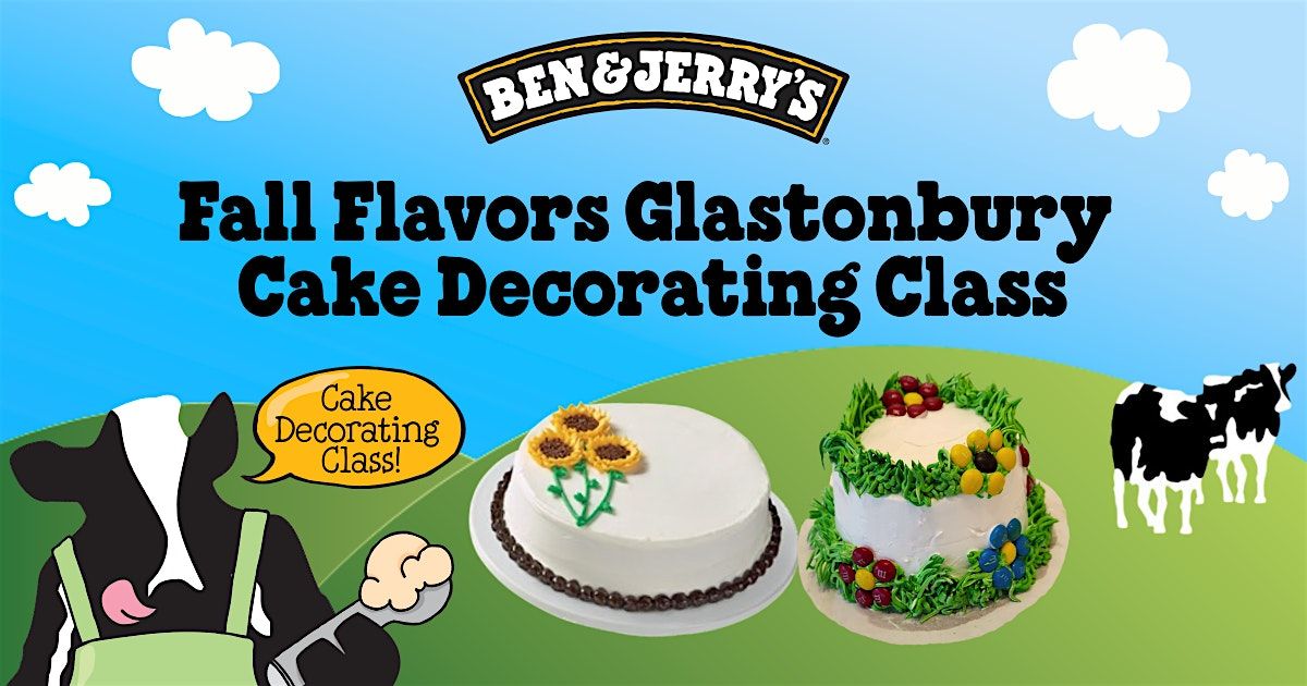 Fall Flavors Cake Decorating Class at Glastonbury Ben & Jerry's