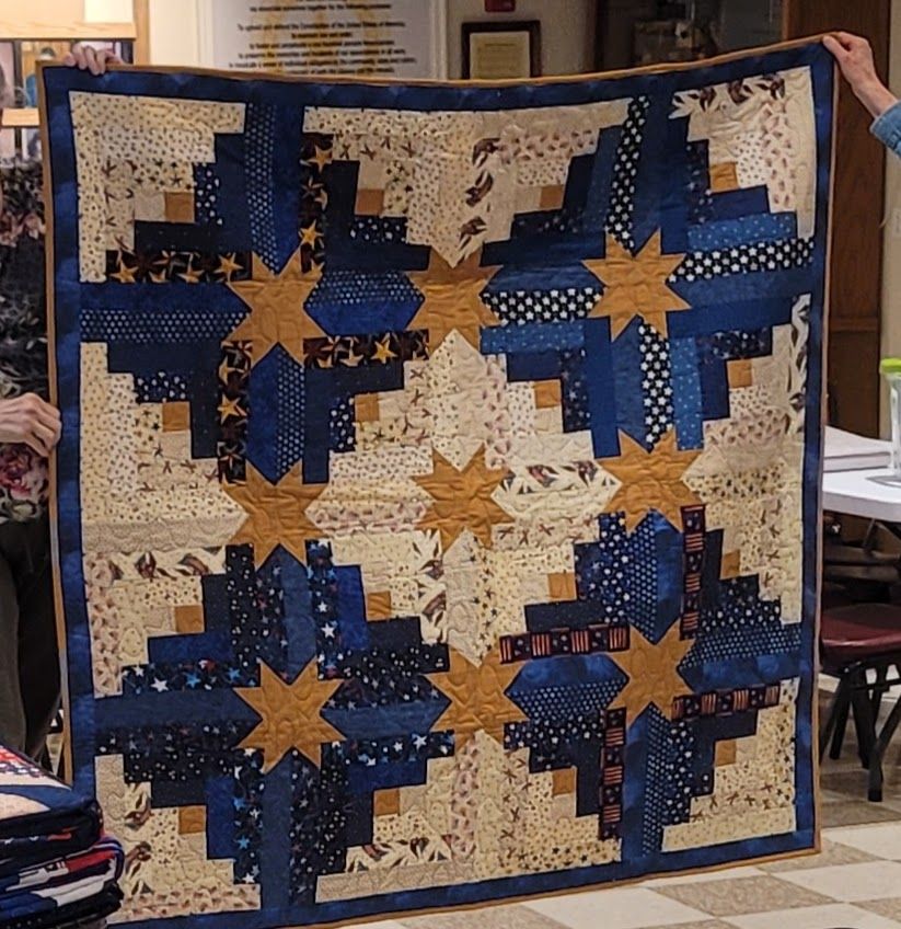 Patriotic Quilt Display