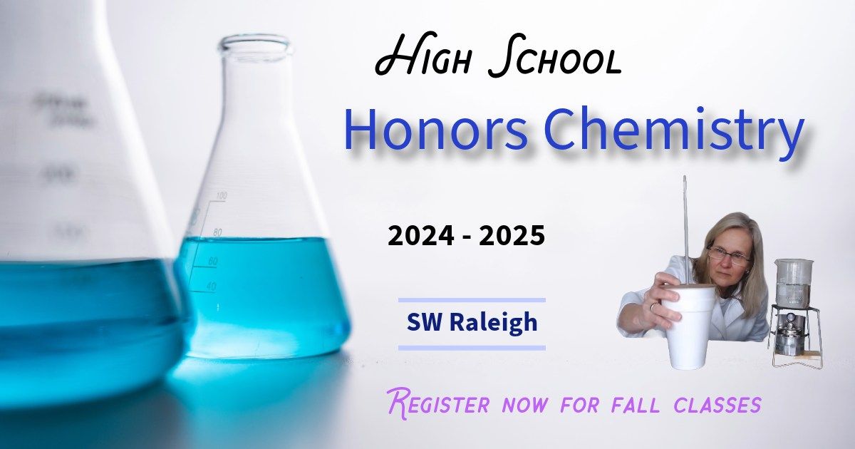 Honors Chemistry 2024-2025 Registration