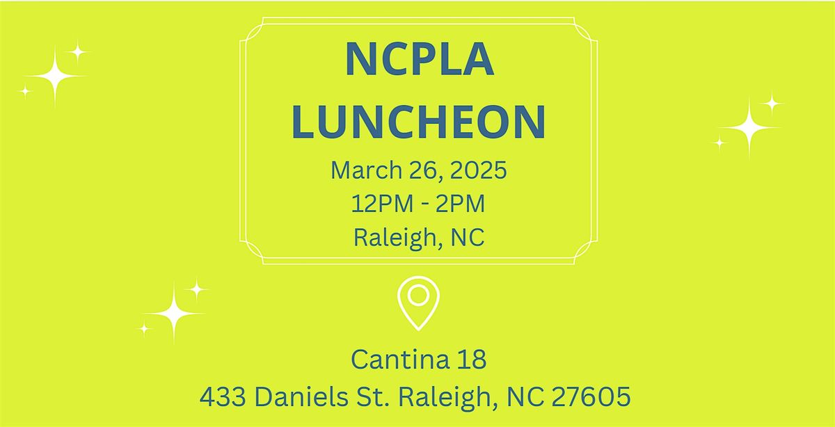 Triangle NCPLA Luncheon