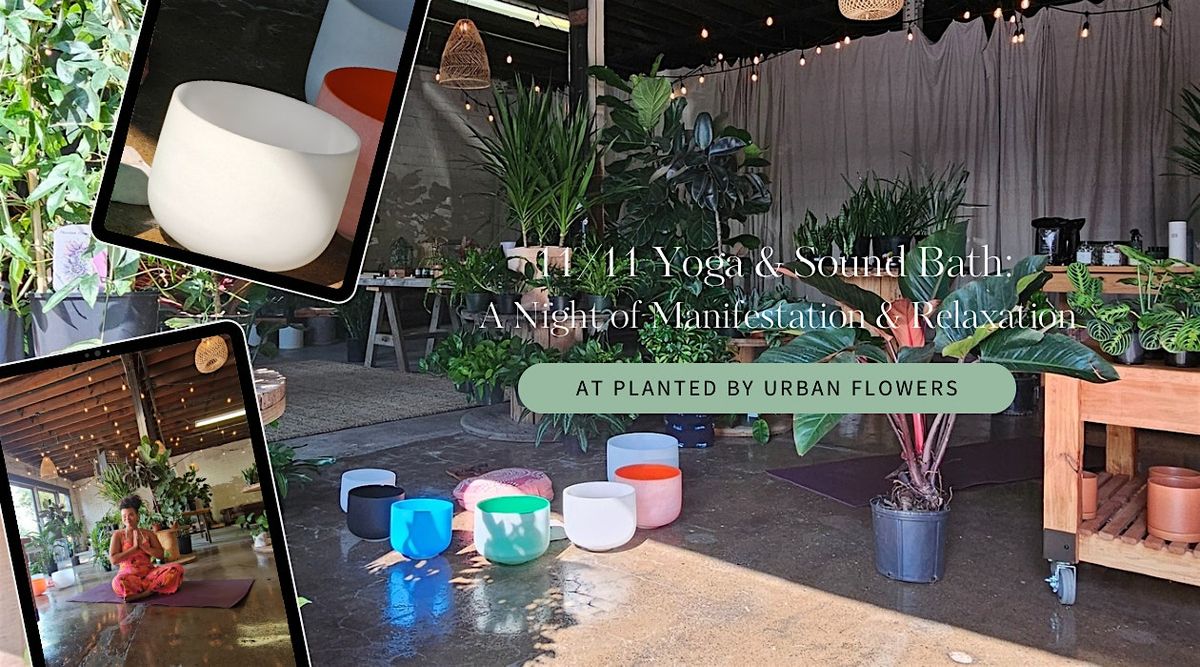 11\/11 Yoga & Sound Bath: A Night of Manifestation & Relaxation