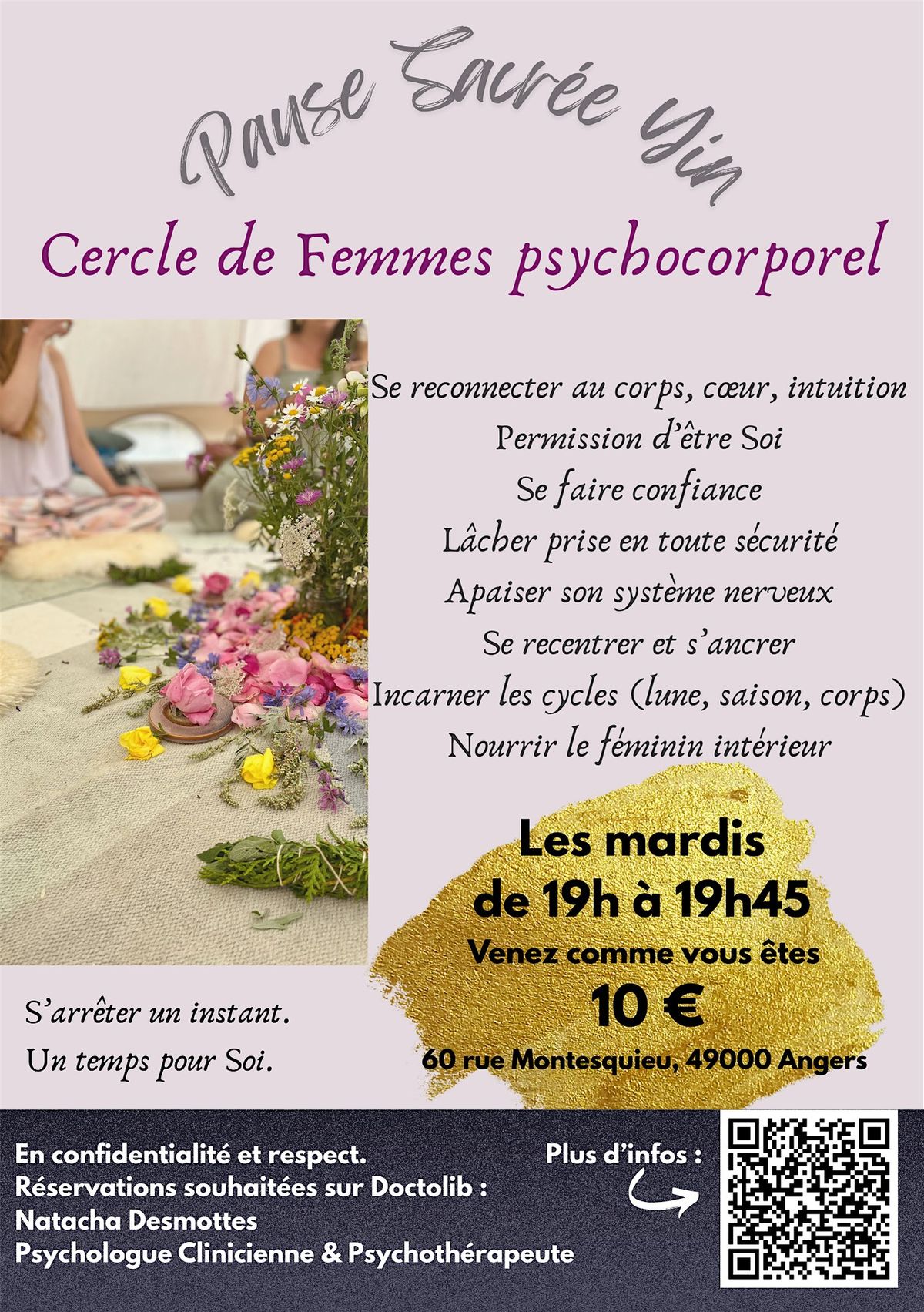 Cercle de Femmes psychocorporel \u00b7 \u08ea \u05b4\u05b6\u05b8\u263e.  Pause Sacr\u00e9e Yin  \u00b7 \u08ea \u05b4\u05b6\u05b8\u263e.
