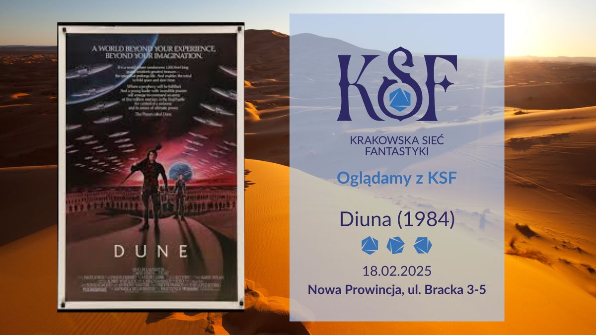 Ogl\u0105damy z KSF -  Diuna (1984) re\u017c. David Lynch 