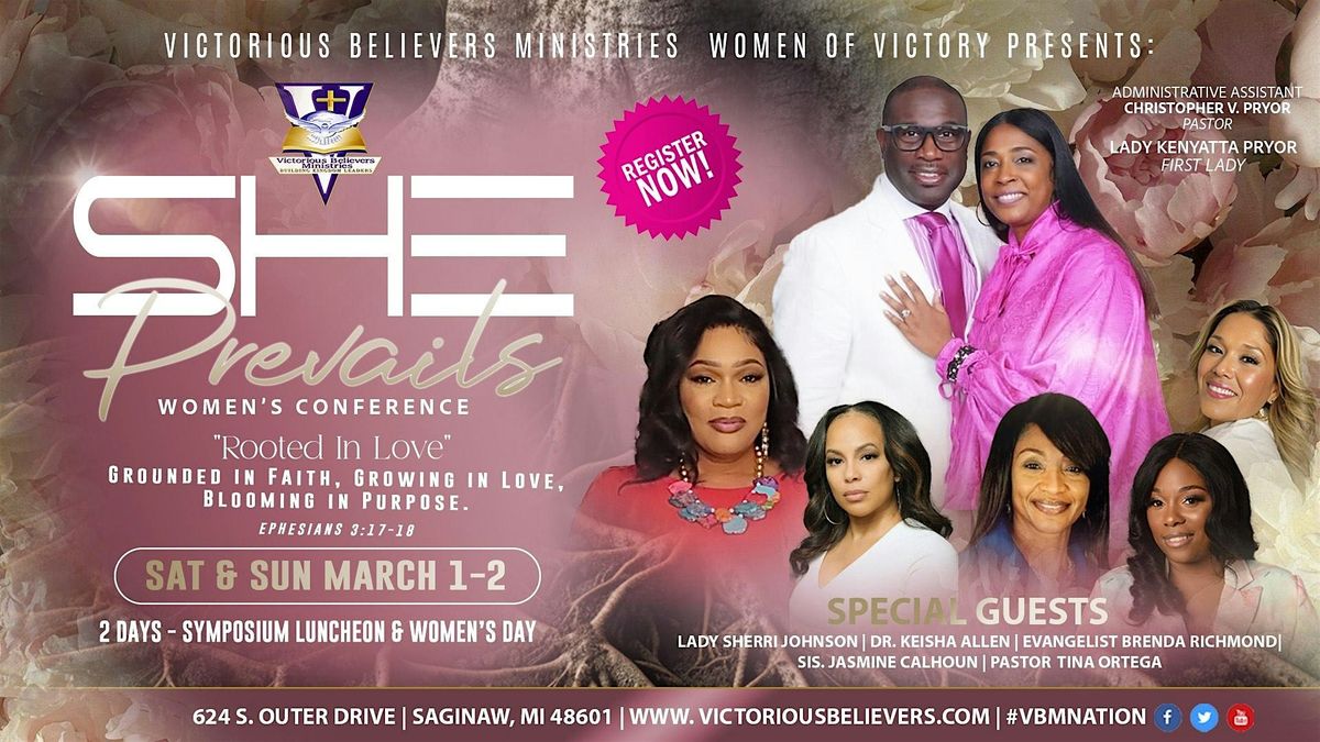 VBM's "She Prevails" Women's Conference Saturday's Symposium and Luncheon