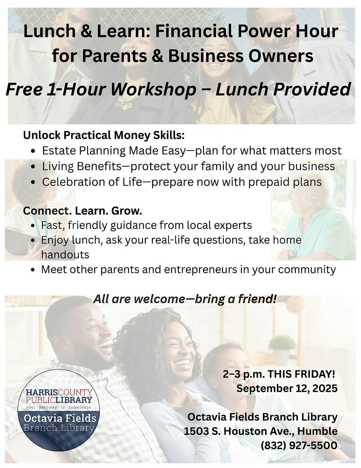 Lunch & Learn: Financial Power Hour