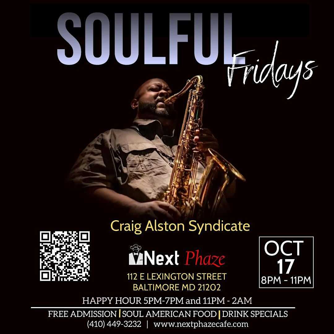 Soulful Fridays featuring Craig Alston Syndicate