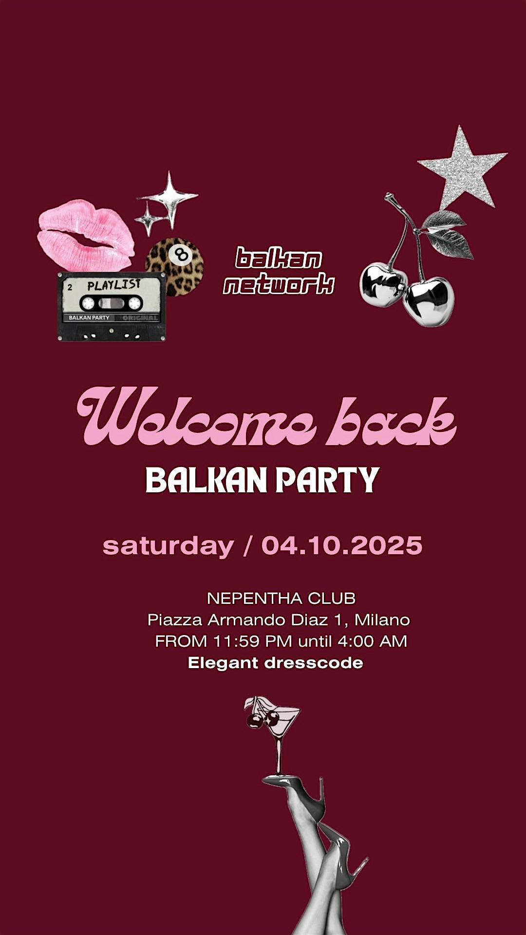 Welcome back - Balkan Party