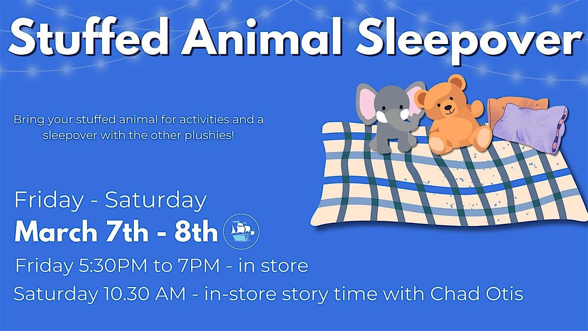 Stuffed Animal Sleepover and Storytime