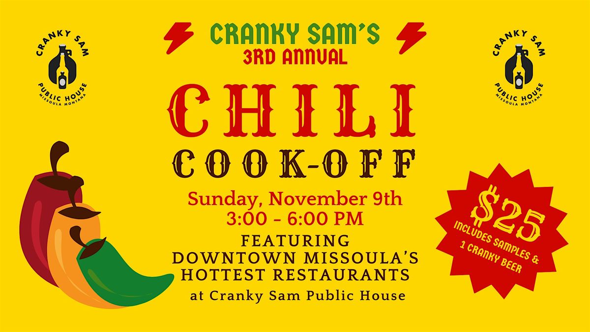 Cranky's Chili  Cook-off