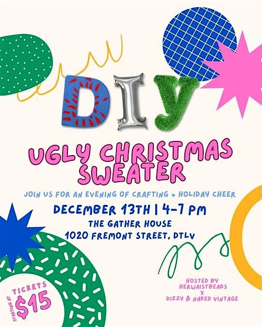 DIY Ugly Xmas Sweater Event