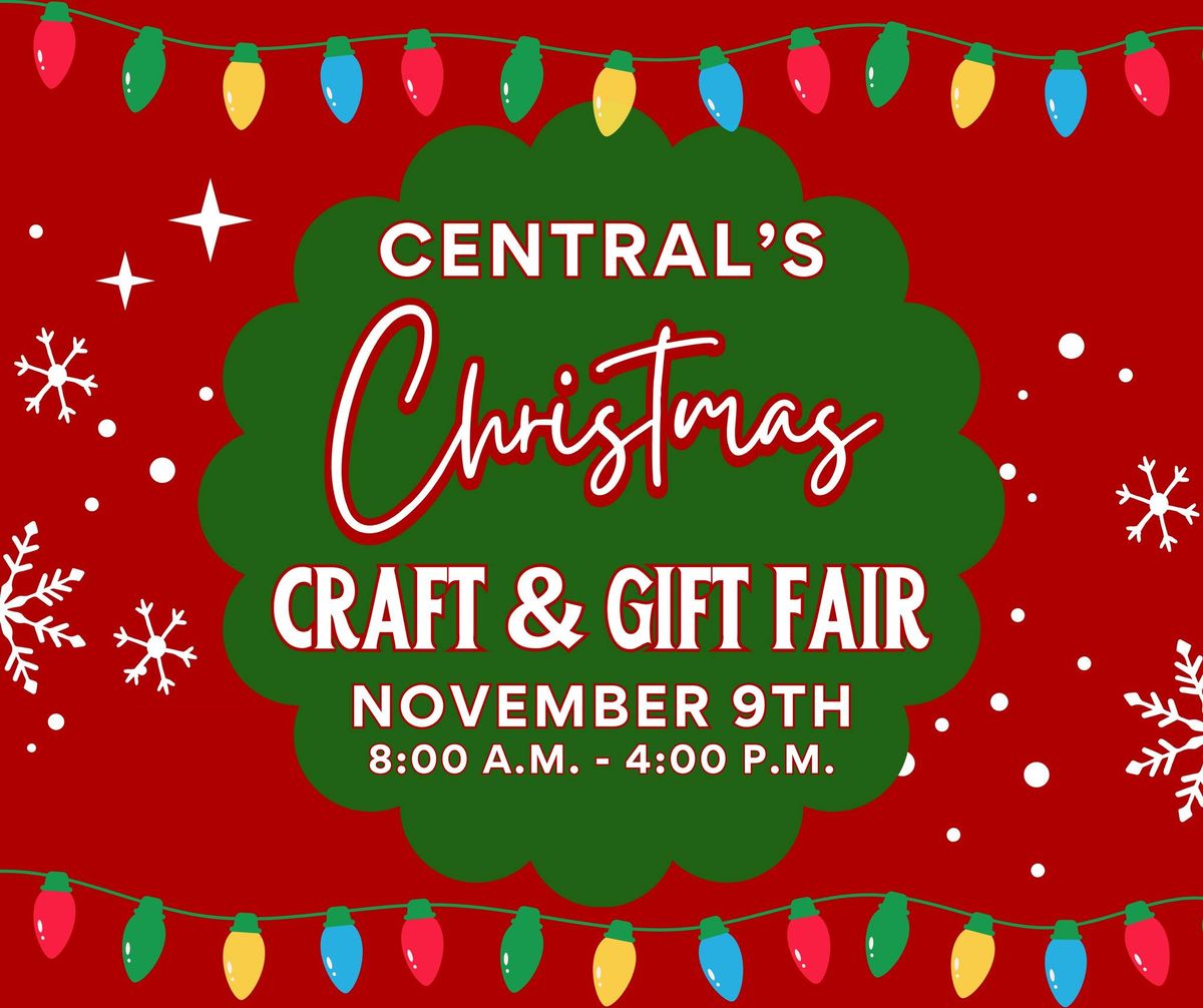 Central\u2019s Christmas Craft & Gift Fair