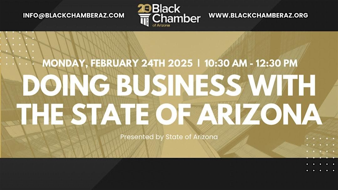 Doing Business with the State of Arizona