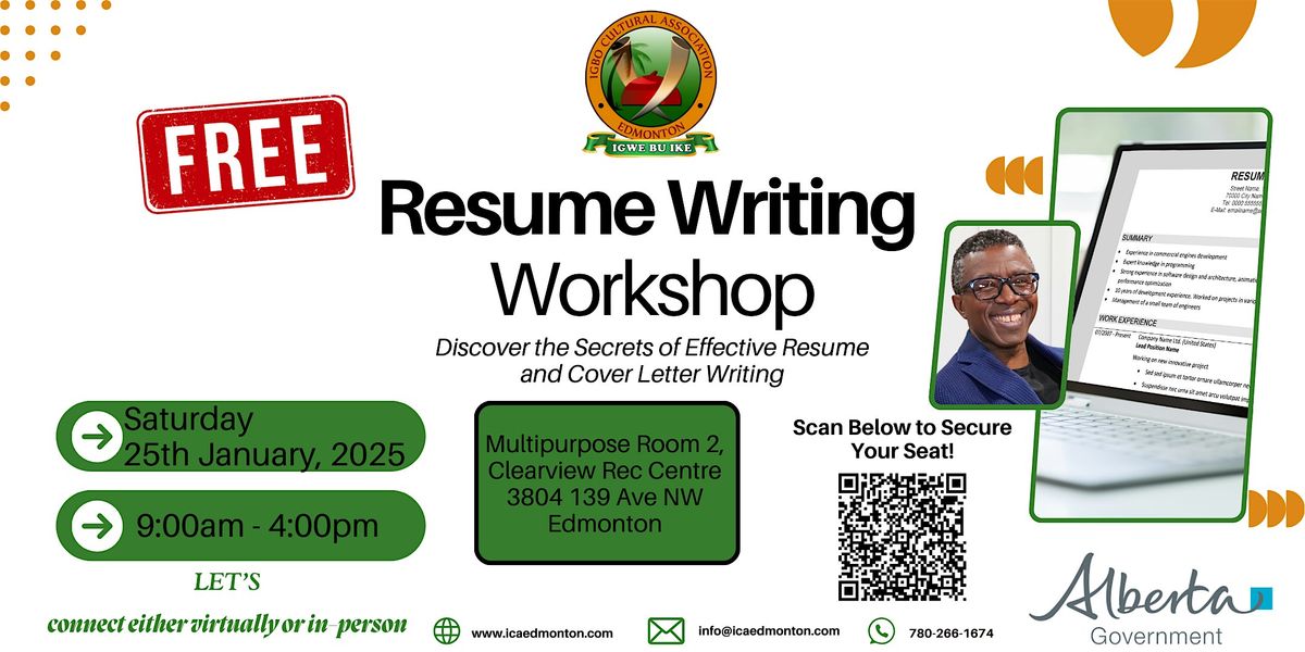 Resume Writing Workshop