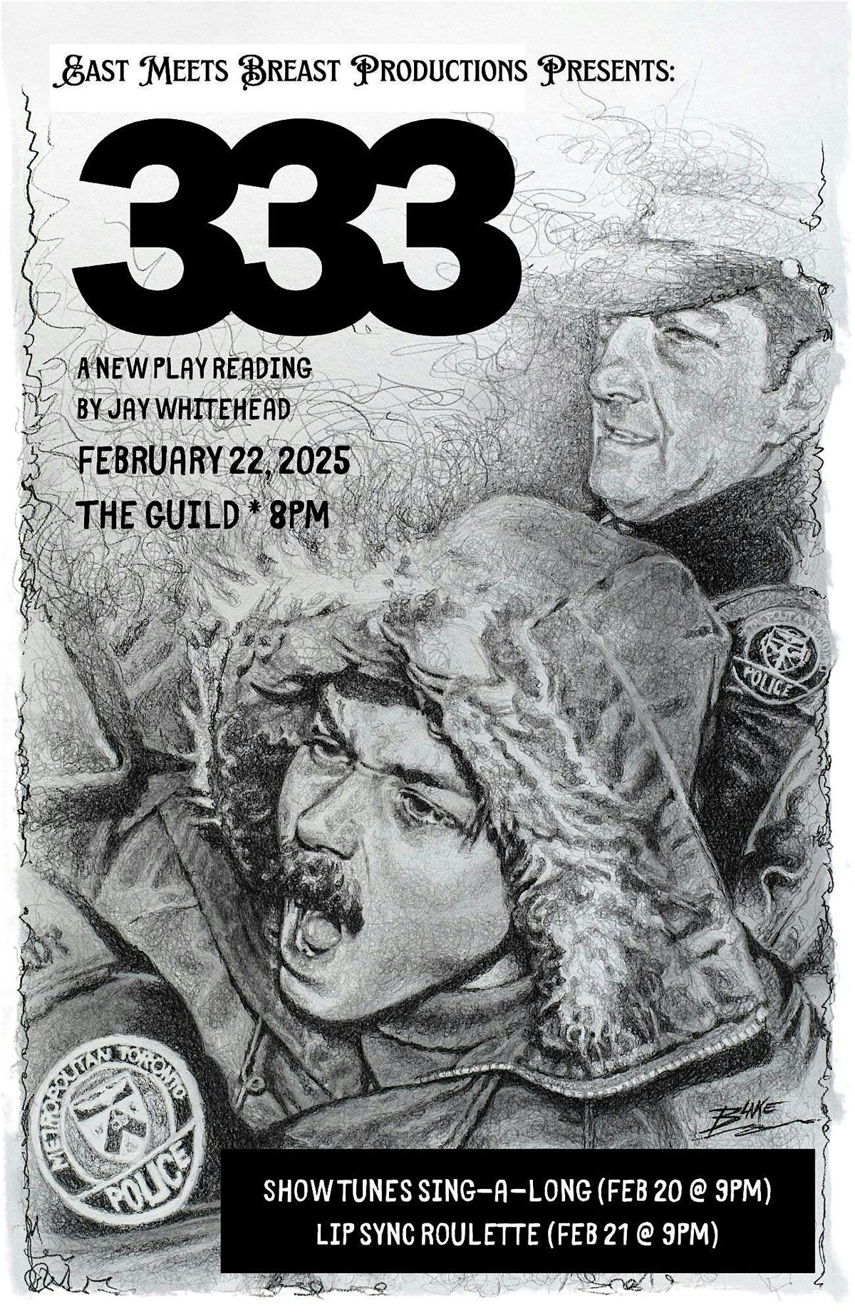 333 - The Story of the Toronto Bathhouse Raids - Staged New Play Reading