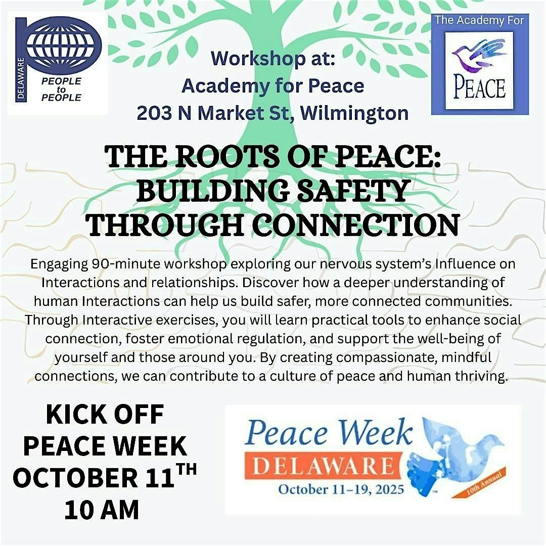 The Roots of Peace Workshop