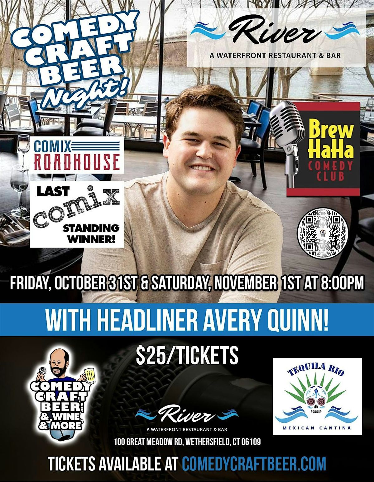 Comedy Night at Brew Ha Ha at River