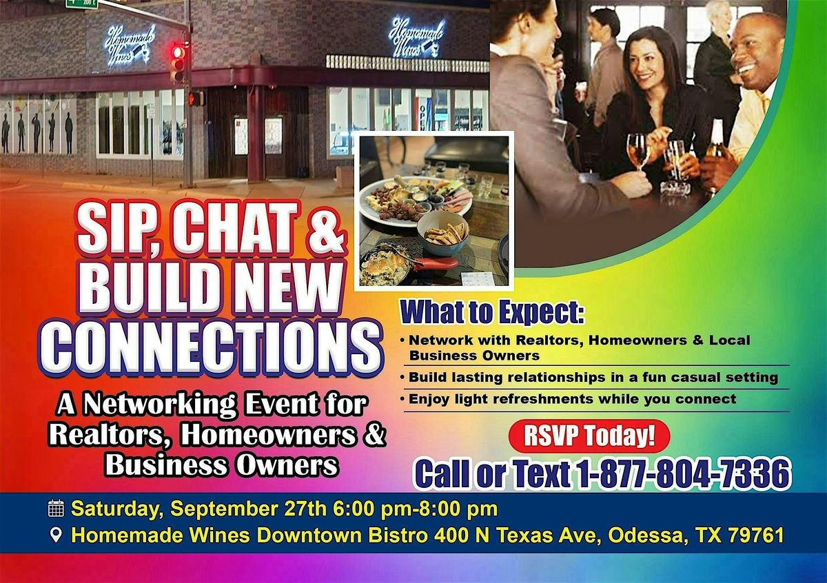 Sip, Chat and Build New Connections