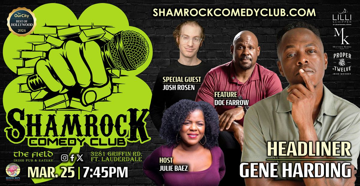 Shamrock Comedy Club w\/ Gene Harding