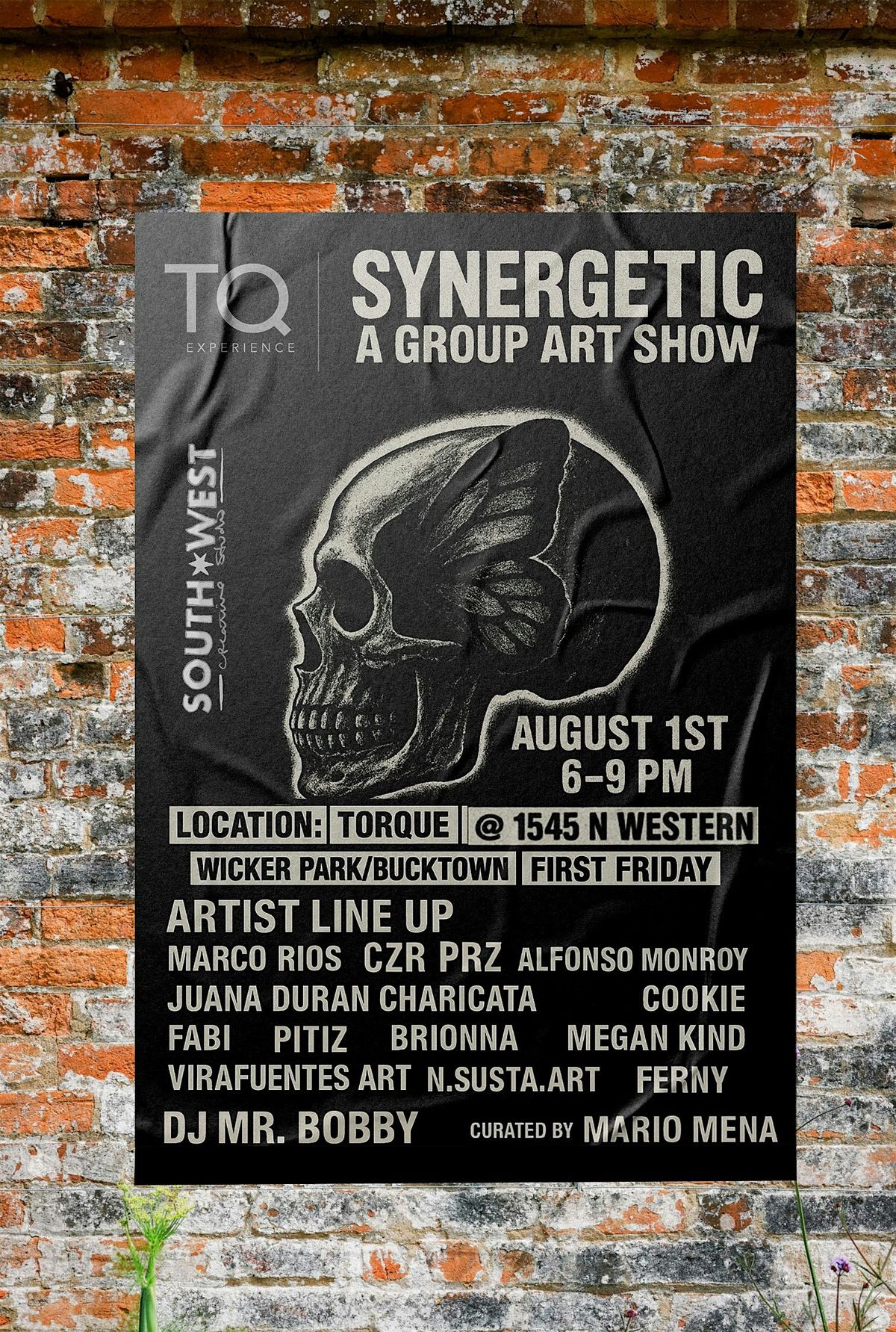 Synergetic: A Group Art Show | August 1 | 6\u20139 PM | TQ Experience