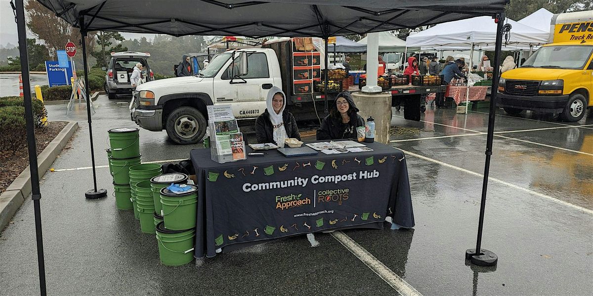 San Mateo Farmers' Market Compost Volunteer\/ Voluntariado de Abono Org\u00e1nico