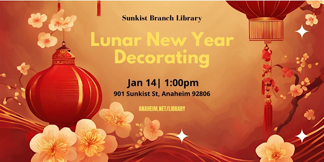 Lunar New Year Decorating