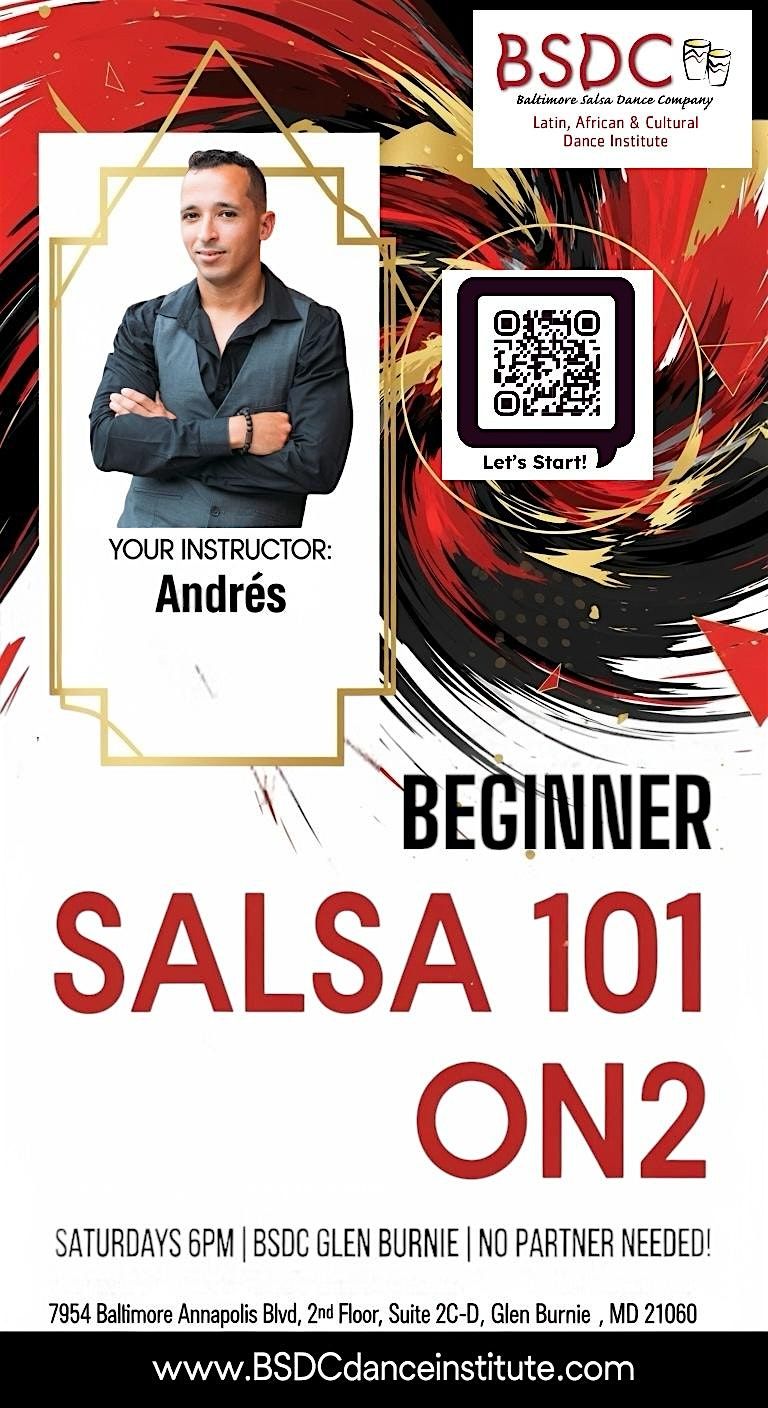 Beginner Salsa Lessons "on2 Style"! Saturdays @6pm!