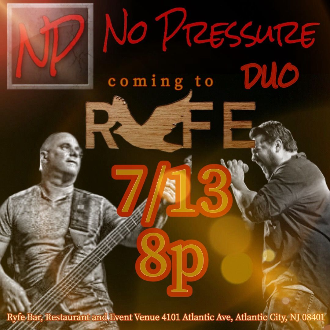 No Pressure duo at Ryfe AC