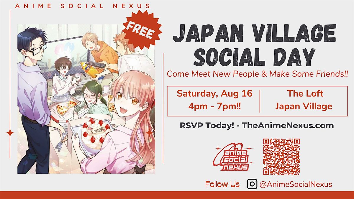 Japan Village Anime Social [Brooklyn, NYC]