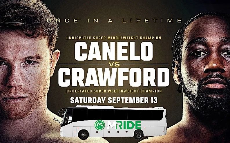 CANELO vs CRAWFORD Boxing shuttle bus from The PALMS Resort 9\/13\/2025