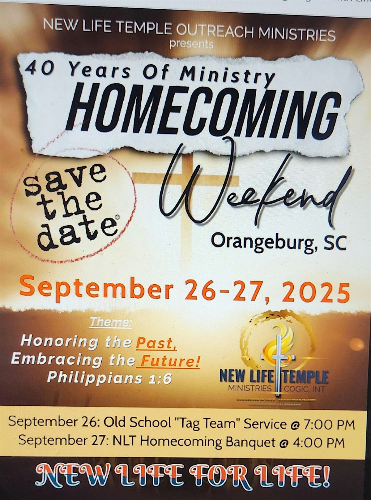 New Life Temple Outreach 40th year Homecoming Celebration