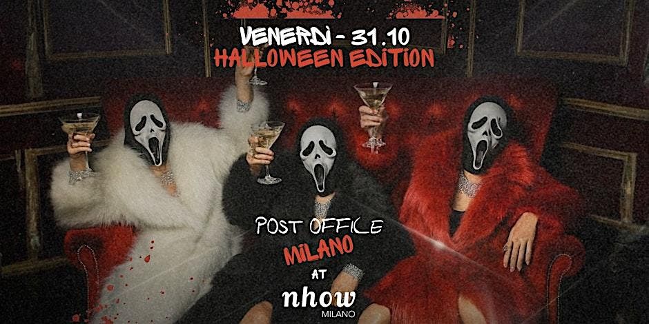 Halloween Post Office Party - Nhow Hotel Milano