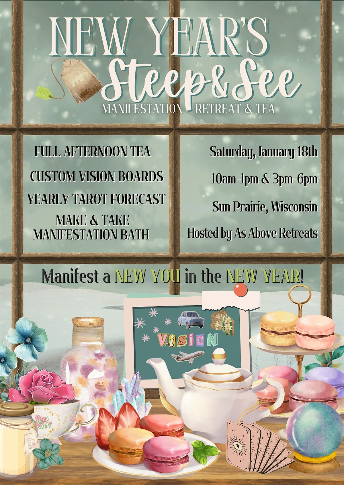 New Year\u2019s \u201cSteep & See\u201d Tea Party