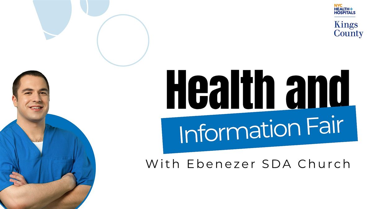 Health and Information Fair with Ebenezer Seventh Day Adventist Church