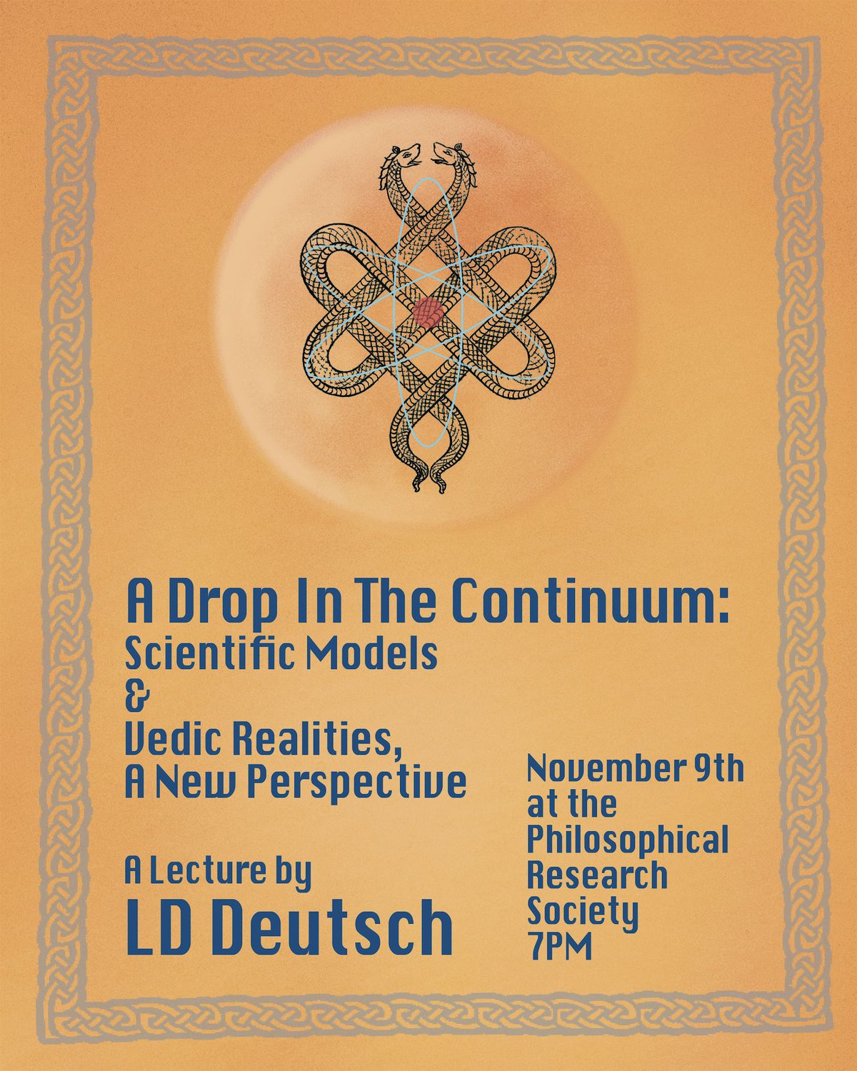 A Drop in the Continuum: A Lecture by LD Deutsch
