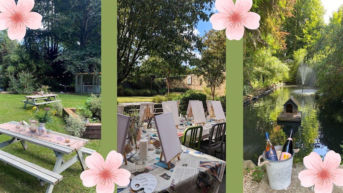 Summer Paint, Sip & Eat Retreat