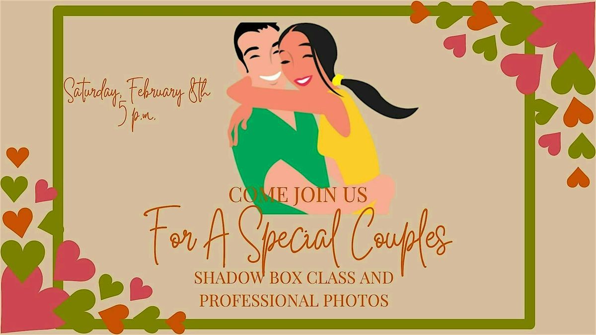 The Mountain Mercantile's Couples Shadow Box and Professional Photos Event