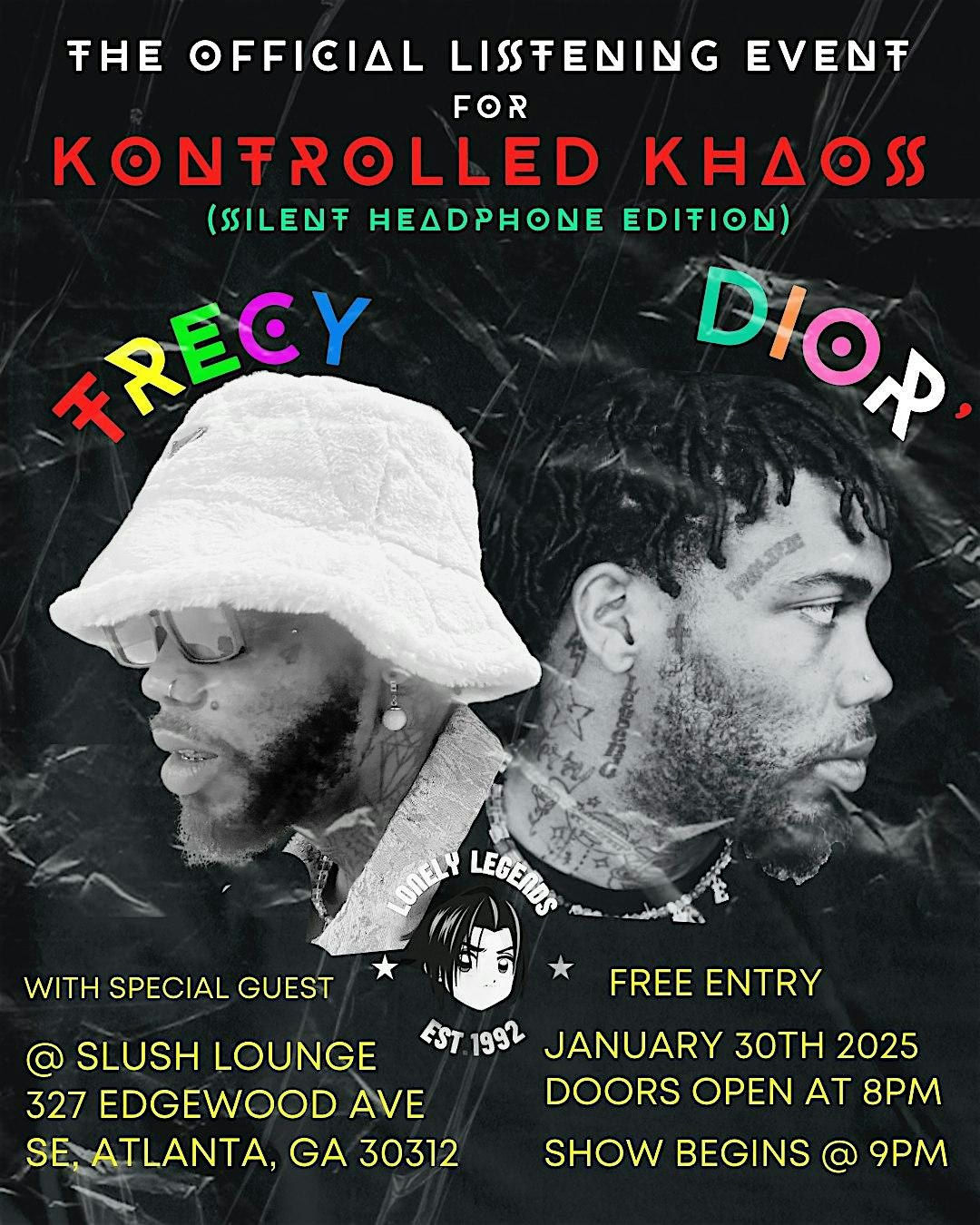 The Official Listening Event For Kontrolled Khaos By Trecy Dior'